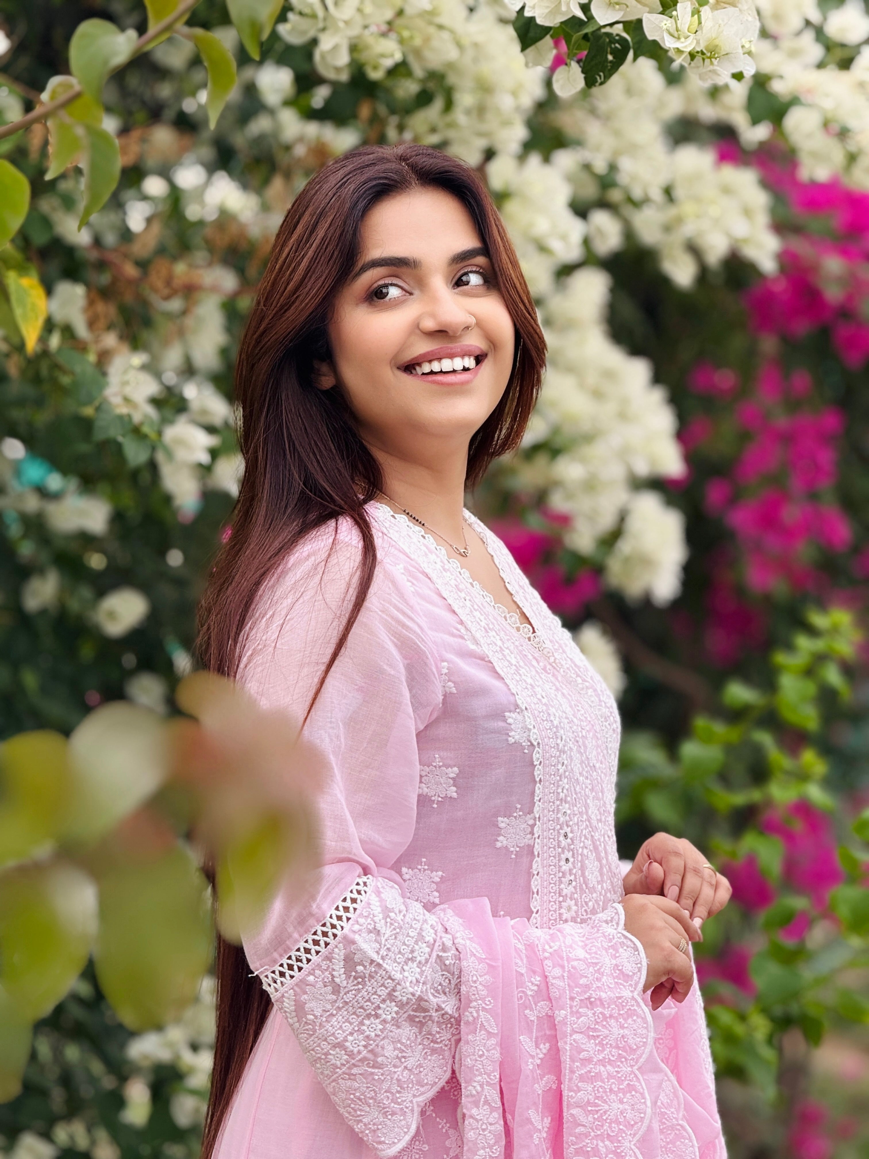Noor Chikankari Mulmul Cotton Suit